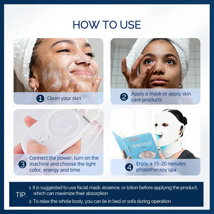 Glowva Skin Reset LED Mask